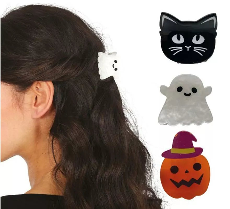 Translation missing: pt-PT.3 Pinzas de Halloween para el Pelo de 4 cm