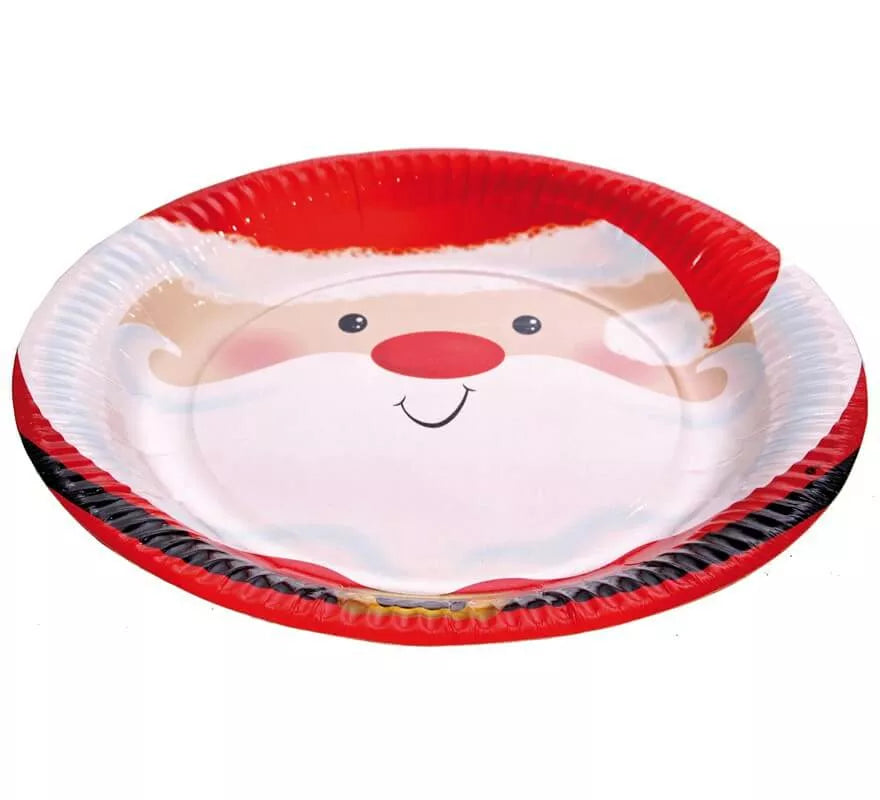 Translation missing: pt-PT.6 Platos de Santa Claus de 22 cm