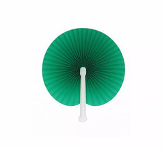 Ventilador de papel Pai pai em várias cores