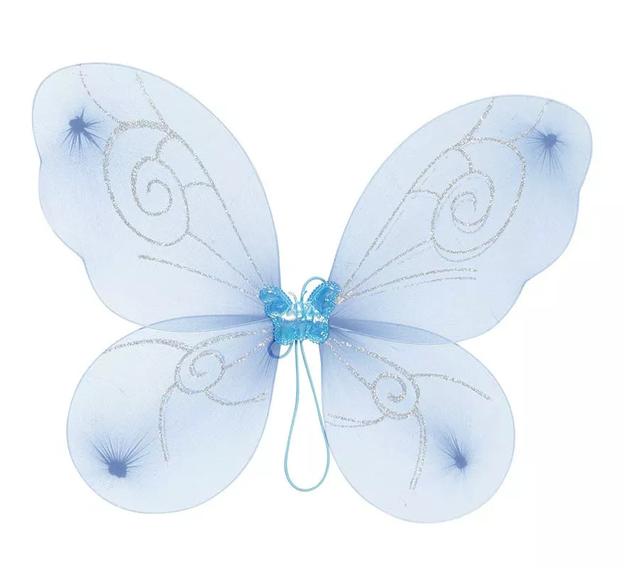 Translation missing: pt-PT.Alas Azules para Disfraz de Hada de 45x38 cm
