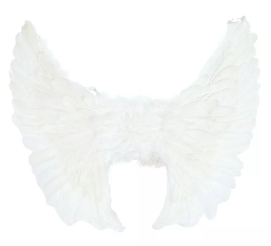 Translation missing: pt-PT.Alas con Plumas Blanca 50 X 45 cm