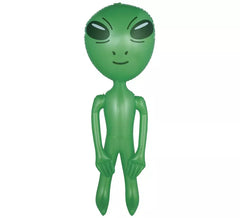 Alienígena inflável verde de 90 cm