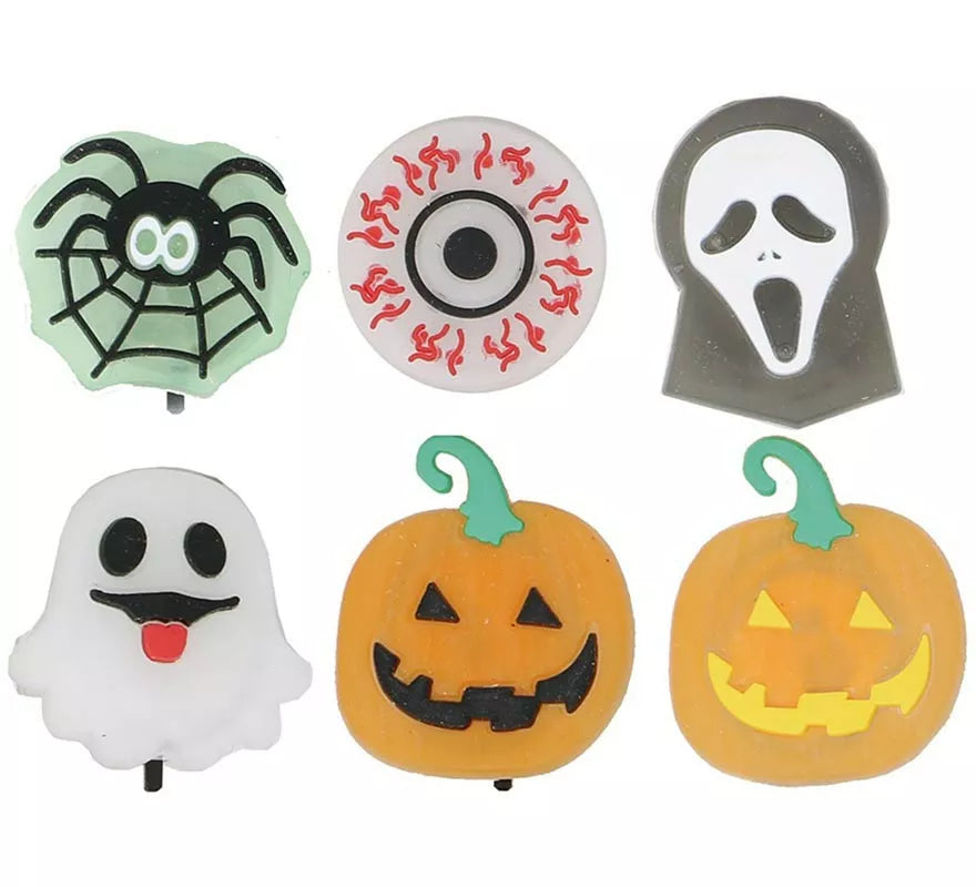 Translation missing: pt-PT.Anillo con LED de Halloween modelos surtido de 3 cm