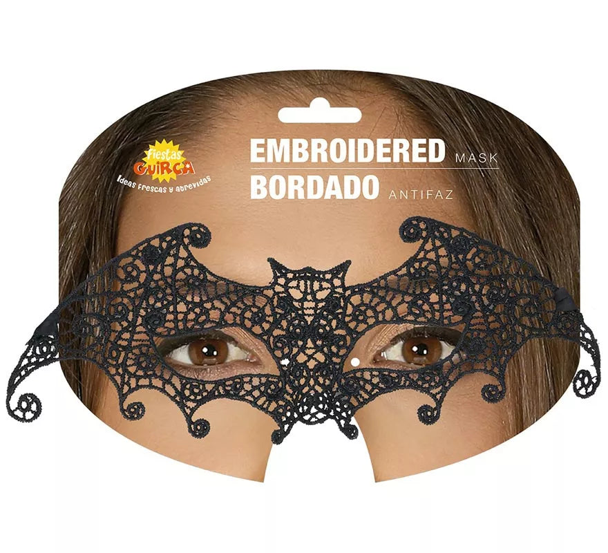 Translation missing: pt-PT.Antifaz bordado de Murciélago