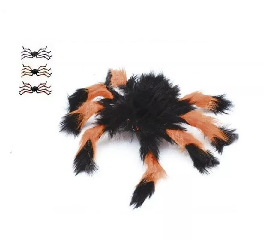 Translation missing: pt-PT.Araña Peluda naranja y negro de 50 cm