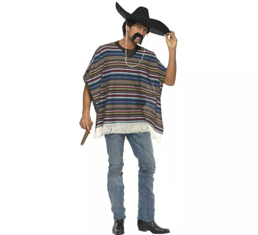 Translation missing: pt-PT.Auténtico Poncho Mexicano