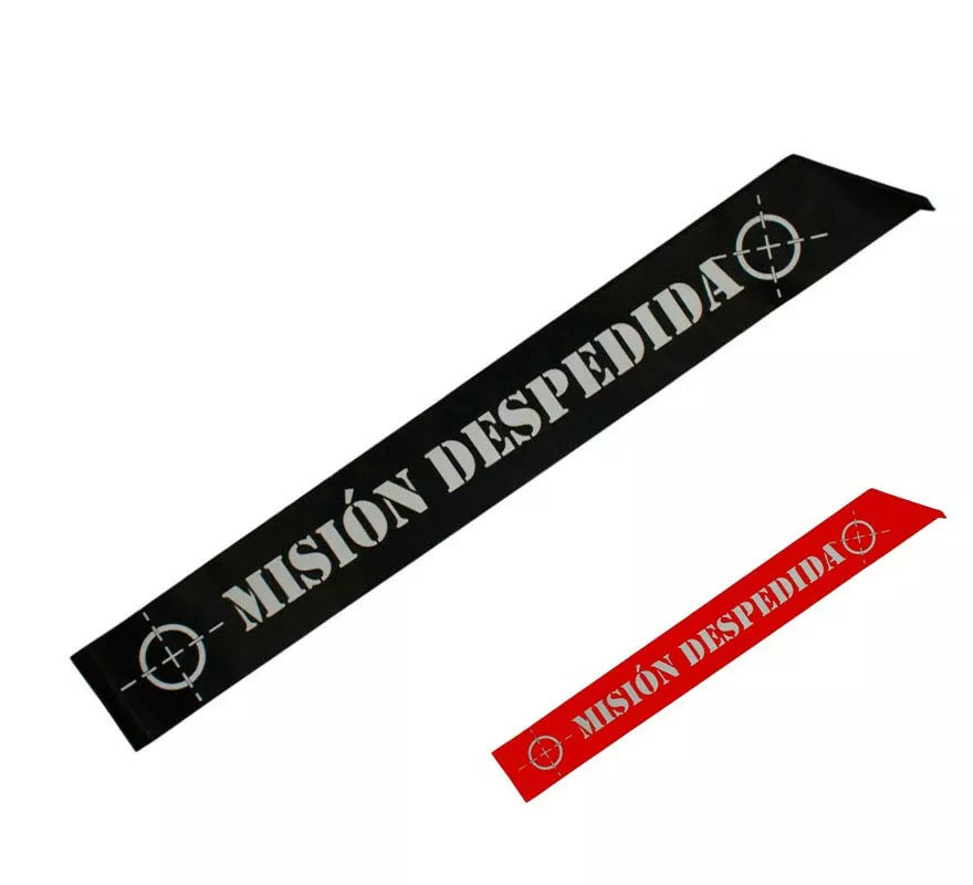Translation missing: pt-PT.Banda Misión Despedida de 80 cm en colores surtidos