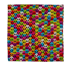 Bandana Símbolo da Paz 55X55 cm