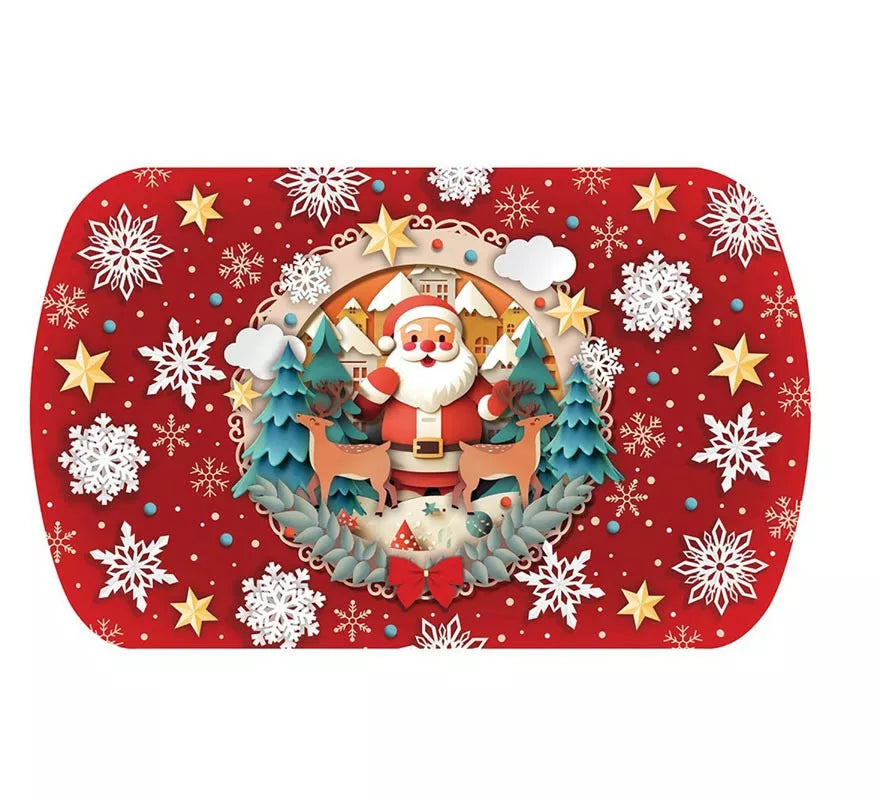 Translation missing: pt-PT.Bandeja Papá Noel de pvc de 39x24 cm