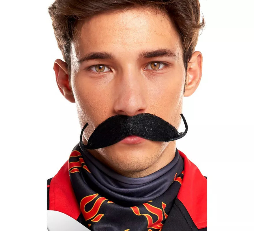 Translation missing: pt-PT.Bigote Negro grueso de Forzudo de Circo