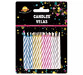 Blister de 24 Velas de Cumpleaños