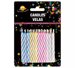 Bolha de 24 velas de aniversário