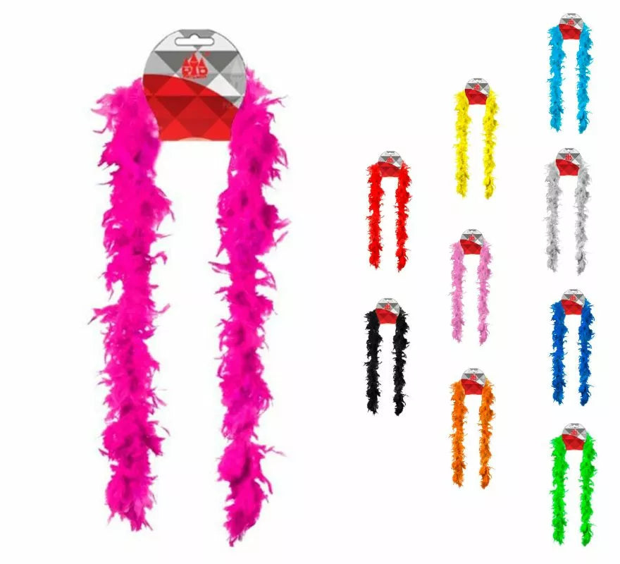 Translation missing: pt-PT.Boa de 1,8 m y 40 g en varios colores