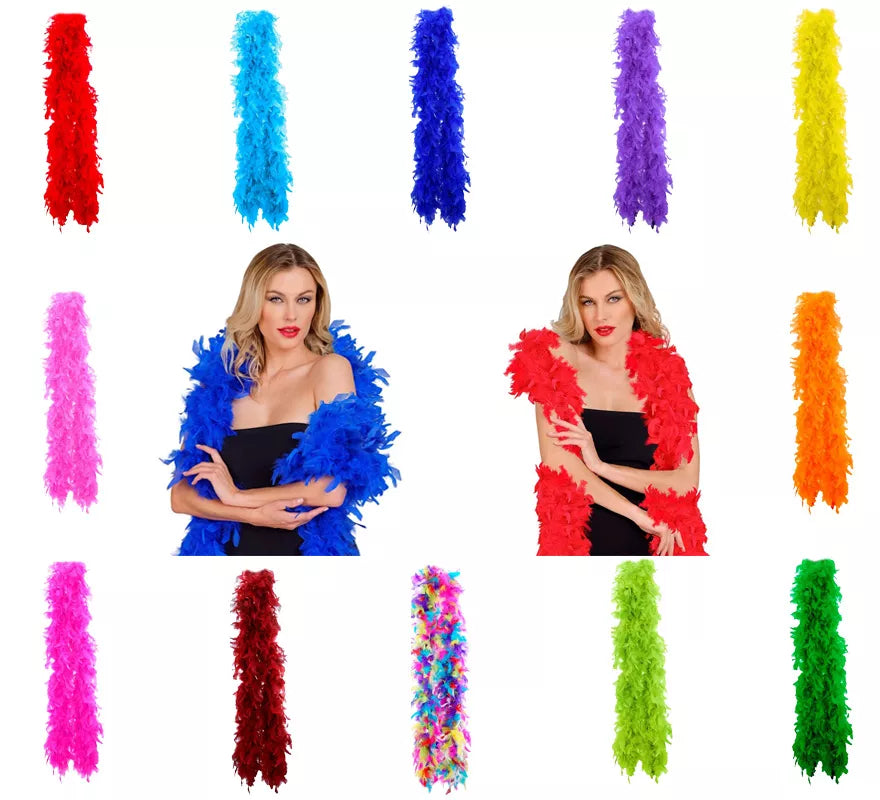 Translation missing: pt-PT.Boa de Plumas de 1,80 m y 80 g en varios colores