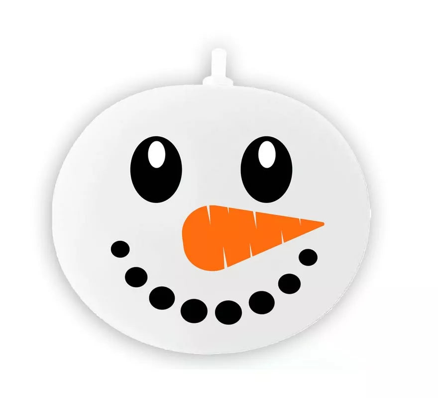 Translation missing: pt-PT.Bolsa 5 Globos Muñeco Nieve con Luz