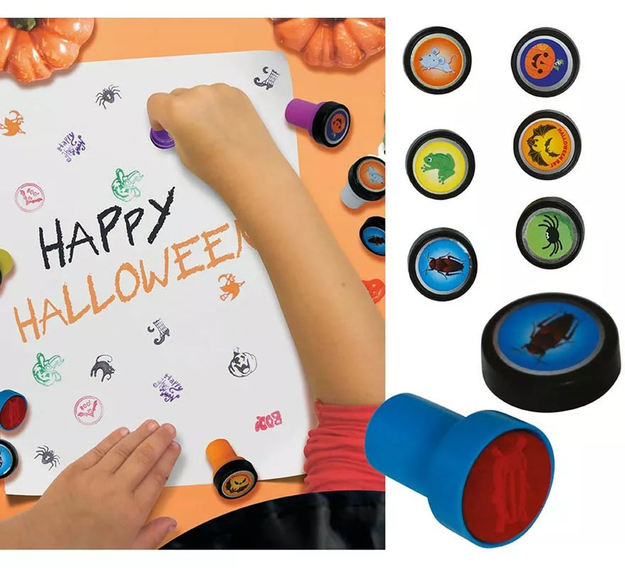 Translation missing: pt-PT.Bolsa 6 Sellos Halloween 4 cm