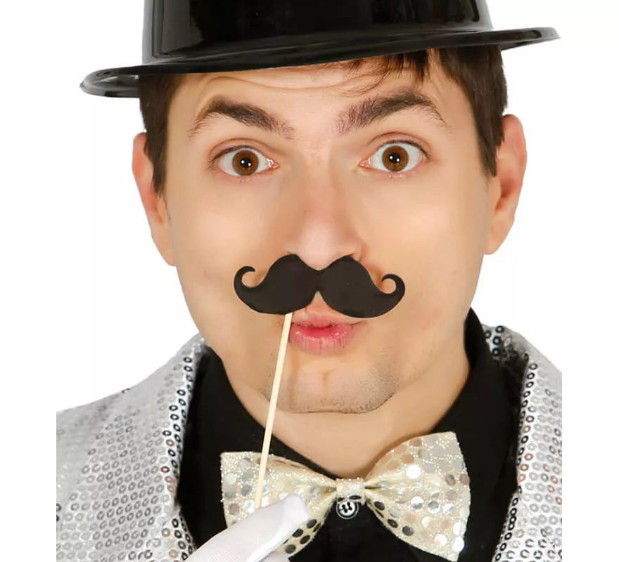 Translation missing: pt-PT.Bolsa de 6 bigotes con palo ideal para photocall