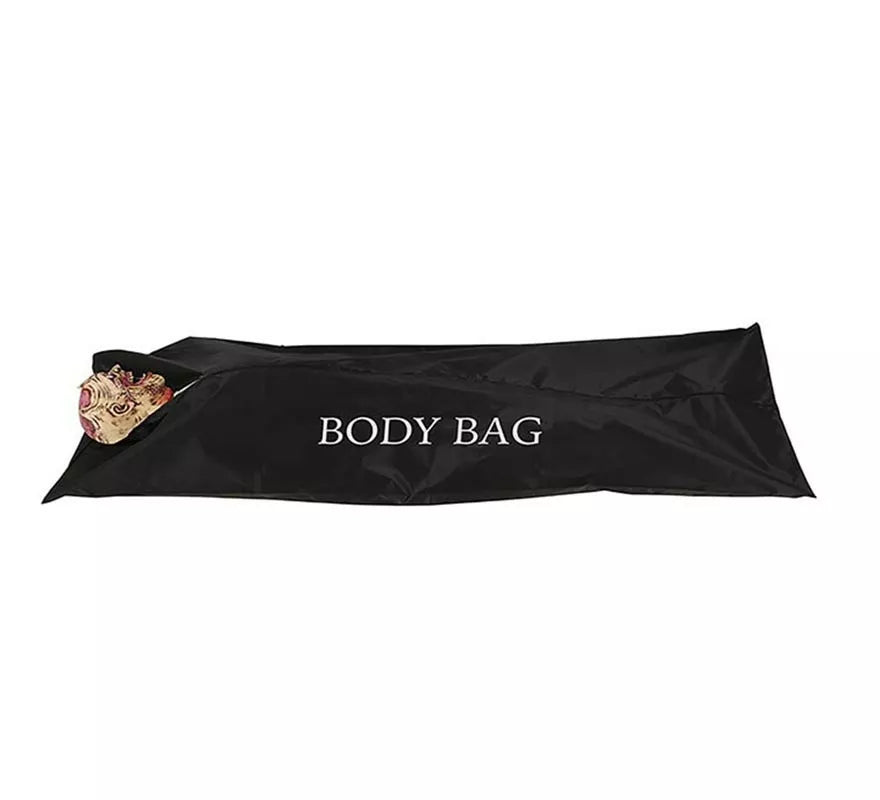 Translation missing: pt-PT.Bolsa de Morgue negra con cierre