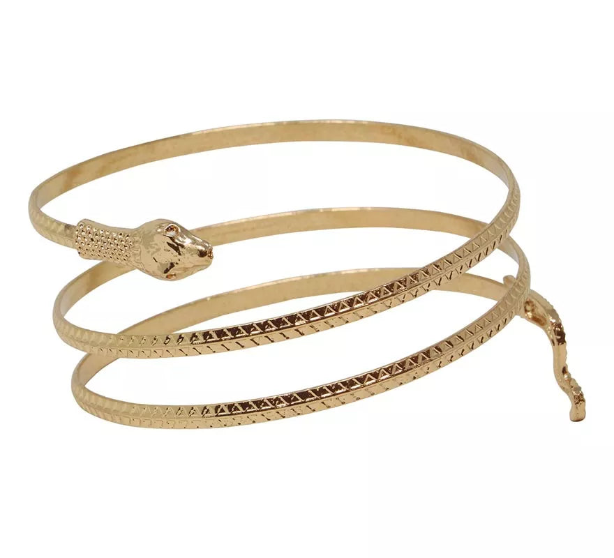 Translation missing: pt-PT.Brazalete de Serpiente Metálico