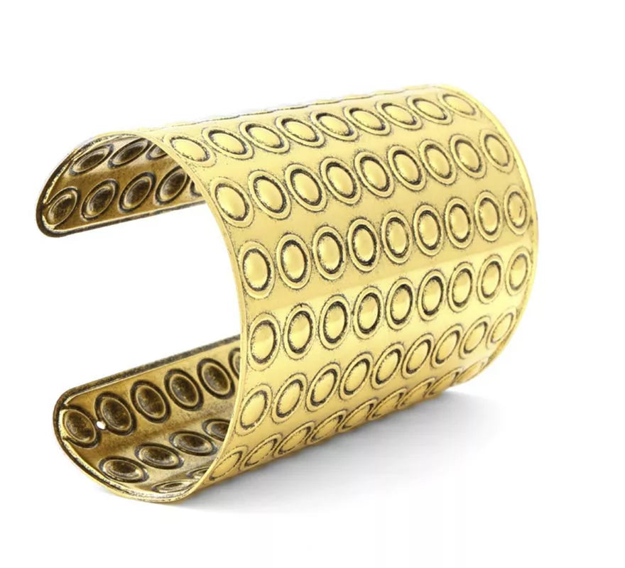 Translation missing: pt-PT.Brazalete Romano largo dorado