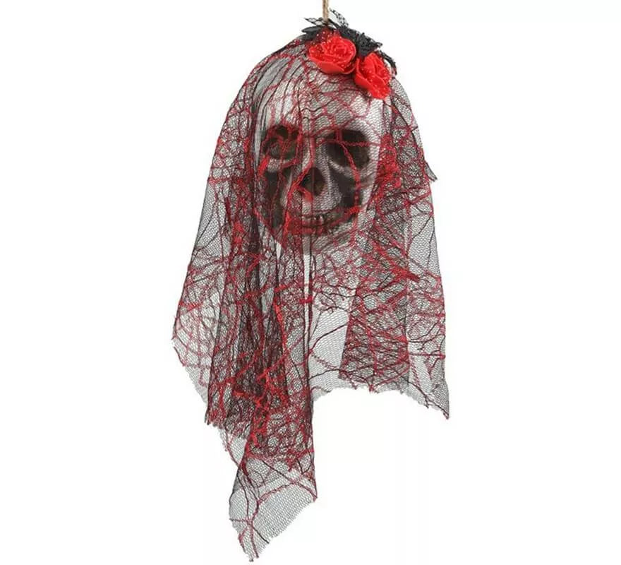 Translation missing: pt-PT.Cabeza Colgante del Día de los Muertos 15x30 cm