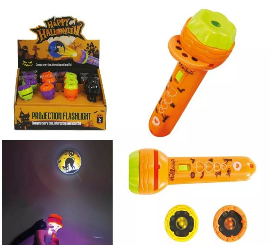 Translation missing: pt-PT.Mini Proyector de Imágenes de Halloween de 11,5 cm en modelos surtidos