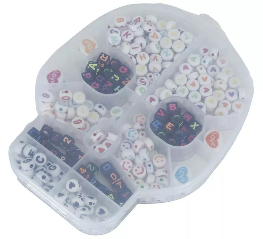 Translation missing: pt-PT.Caja de 270 Piezas Calavera para Pulseras