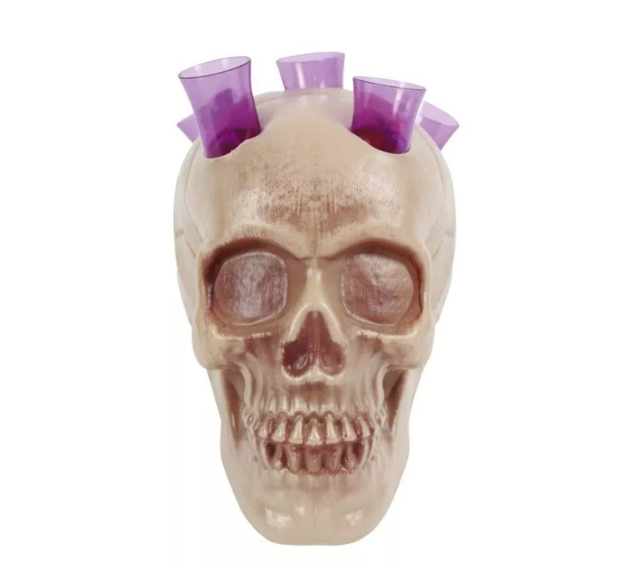 Translation missing: pt-PT.Calavera con Chupitos 20 cms