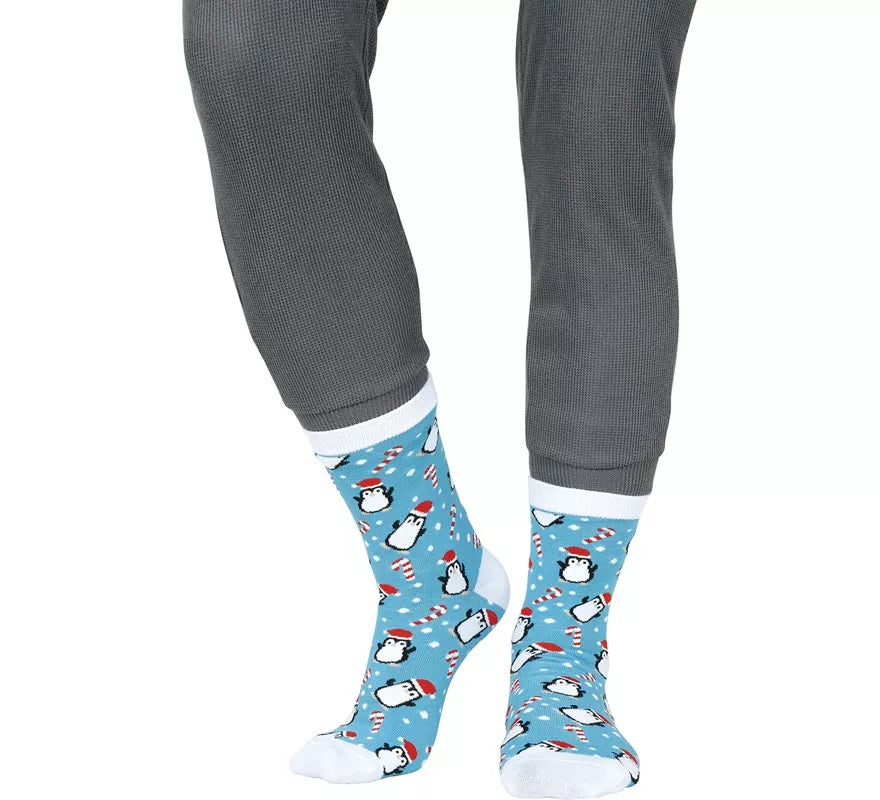 Translation missing: pt-PT.Calcetines Navideños Muñeco de Nieve en números del 22 al 48