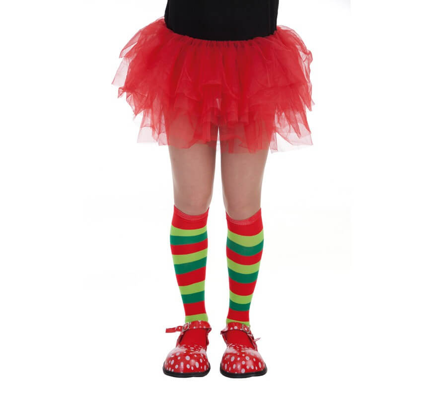 Translation missing: pt-PT.Calcetines Payaso de rayas para adulto