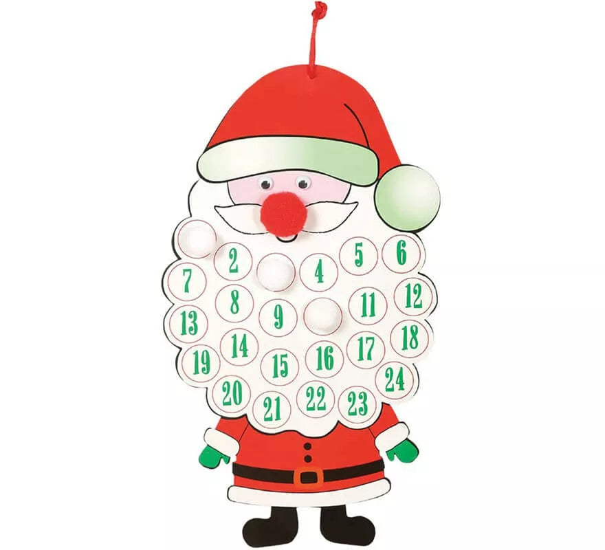 Translation missing: pt-PT.Calendario Adviento de Papá Noel 34 cm