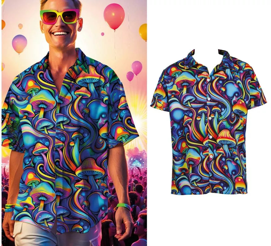 Translation missing: pt-PT.Camisa Psicodélica Setas para hombre