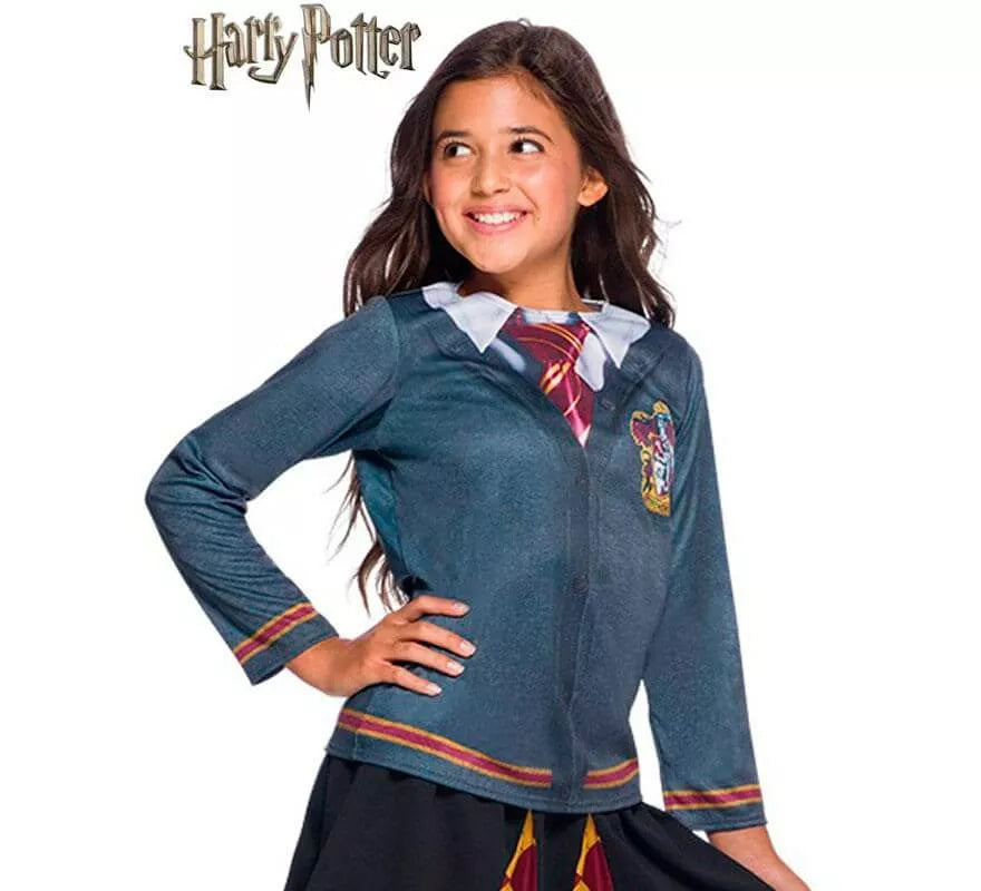 Translation missing: pt-PT.Camiseta Disfraz de Gryffindor Harry Potter para niña