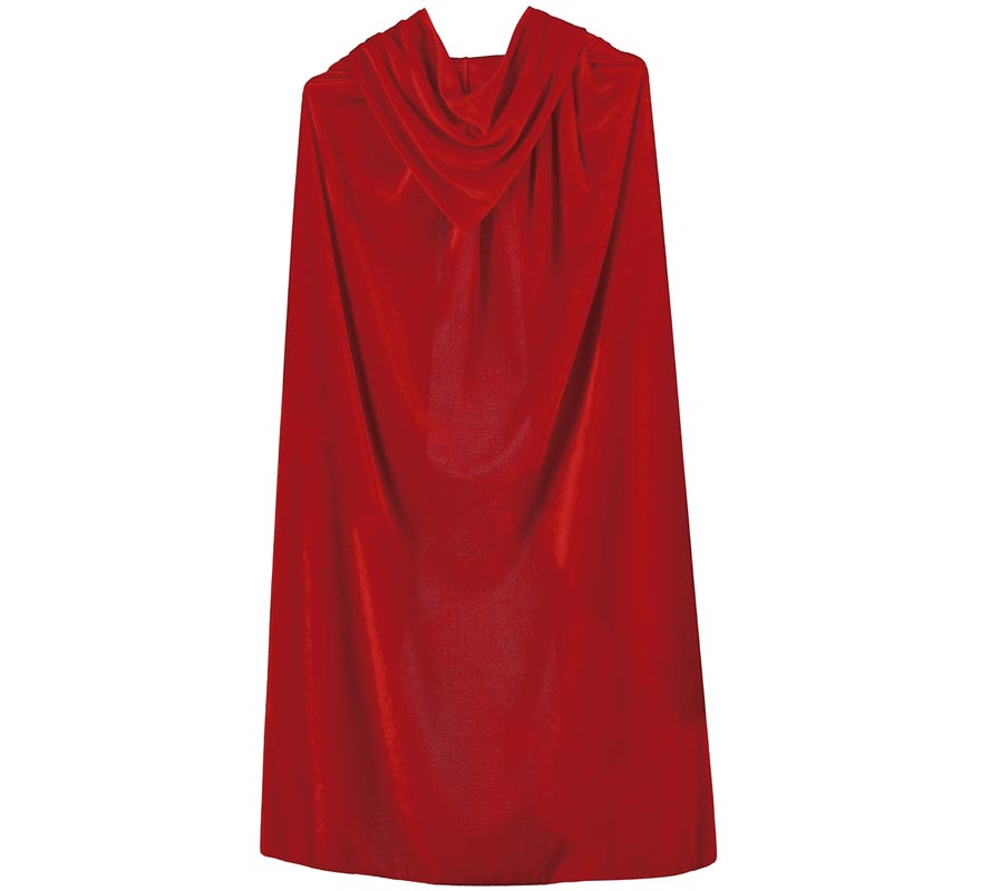 Translation missing: pt-PT.Capa con Capucha Roja Terciopelo para niños 100 cm