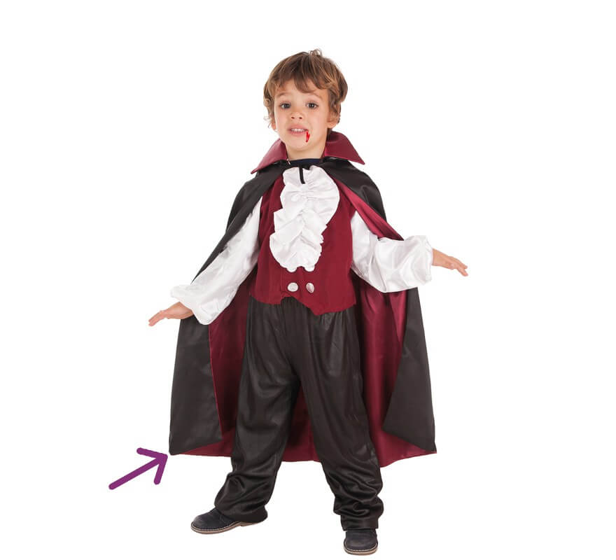 Translation missing: pt-PT.Capa de Vampiro Reversible Infantil