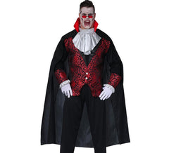 Manto de Vampiro Preto de 140cm