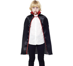 Capa Vampiro Pescoço Vermelho 90 cm Infantil