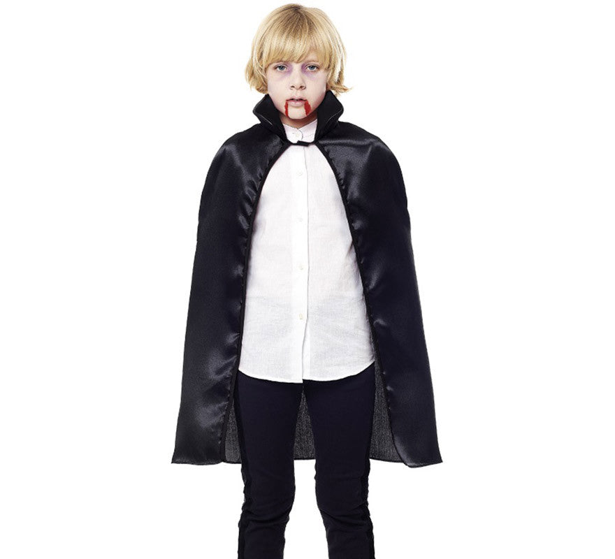 Translation missing: pt-PT.Capa Vampiro Negro 90 cm Infantil