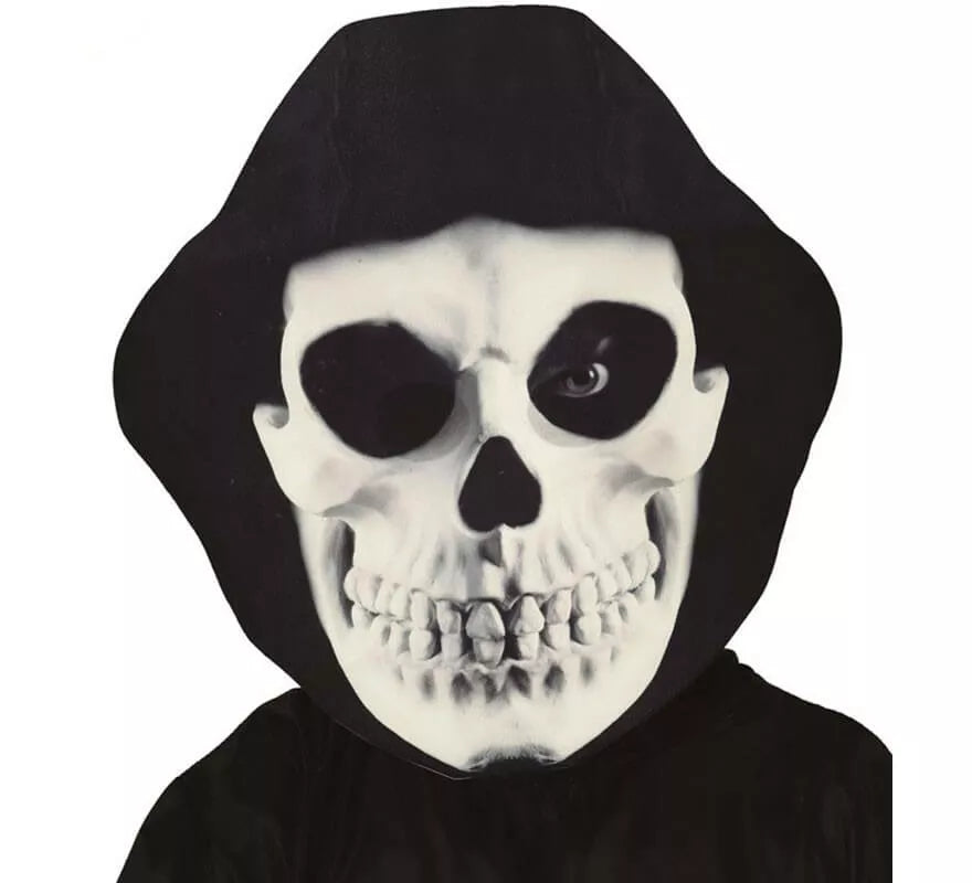 Translation missing: pt-PT.Careta de Calavera con Capucha Gigante de cartón pluma