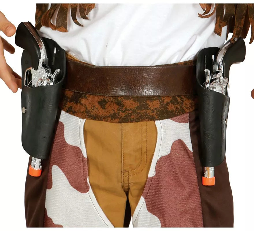 Translation missing: pt-PT.Cartuchera doble con dos pistolas infantil