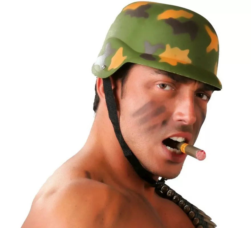 Translation missing: pt-PT.Casco Militar con cuerda