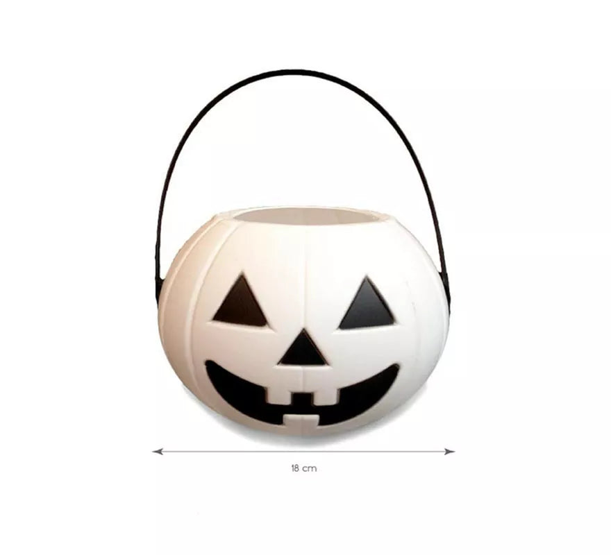 Translation missing: pt-PT.Cesta de Calabaza blanco sin tapa de 18 cm