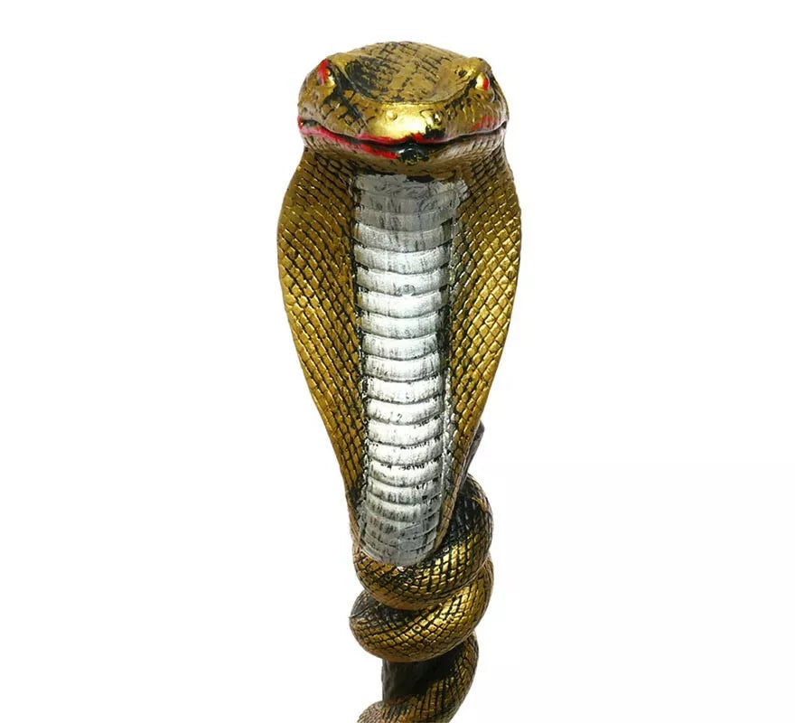 Translation missing: pt-PT.Cetro Egipcio Cobra dorada de 69 cm