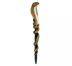 Cetro Egípcio Cobra Dourada 69 cm