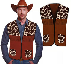 Colete de cowboy para adultos