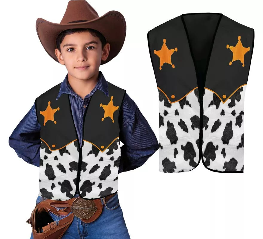 Translation missing: pt-PT.Chaleco Cowboy Sheriff para niños