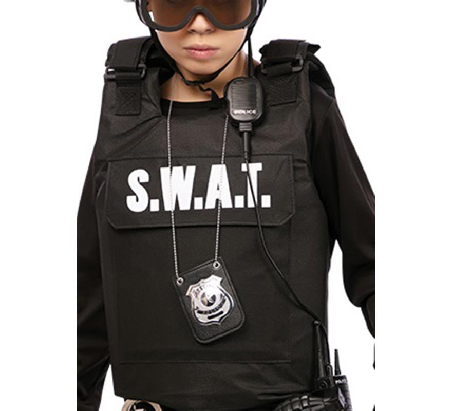 Translation missing: pt-PT.Chaleco de Agente S.W.A.T. para niño