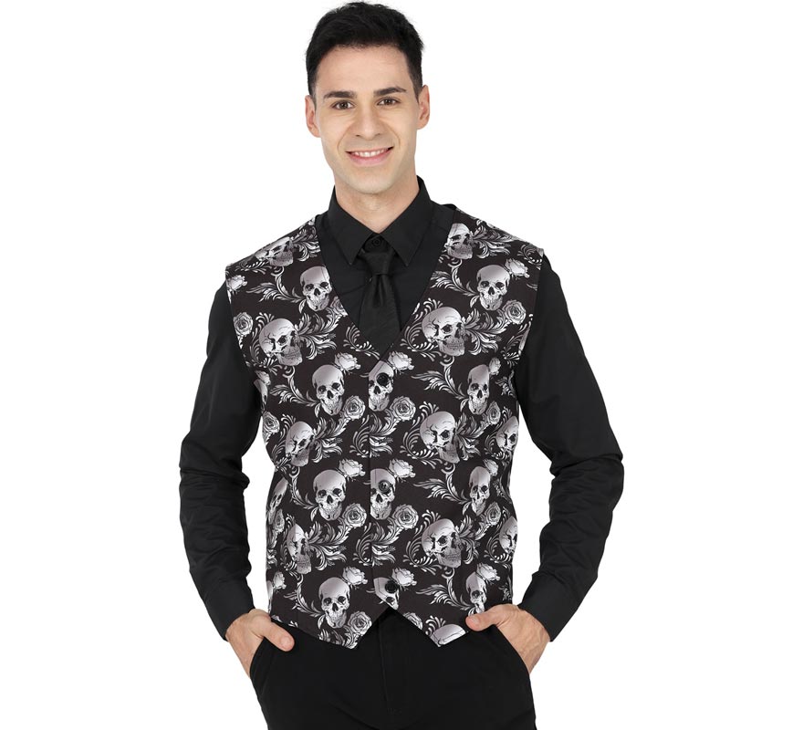 Translation missing: pt-PT.Chaleco de Calaveras para hombre