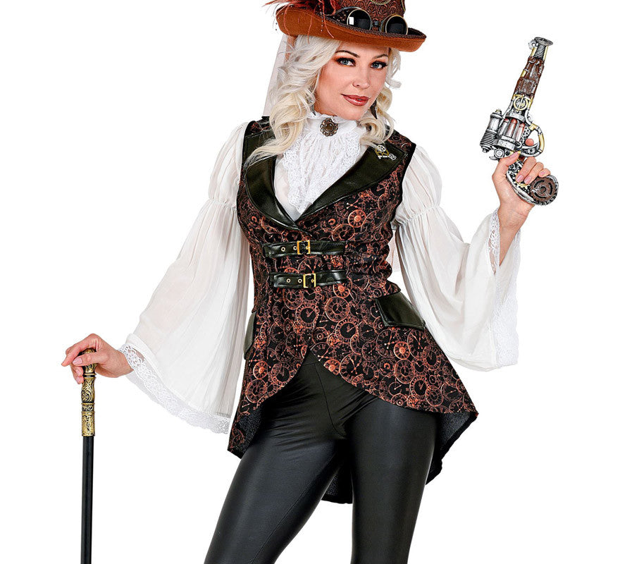 Translation missing: pt-PT.Chaleco de Steampunk para mujer