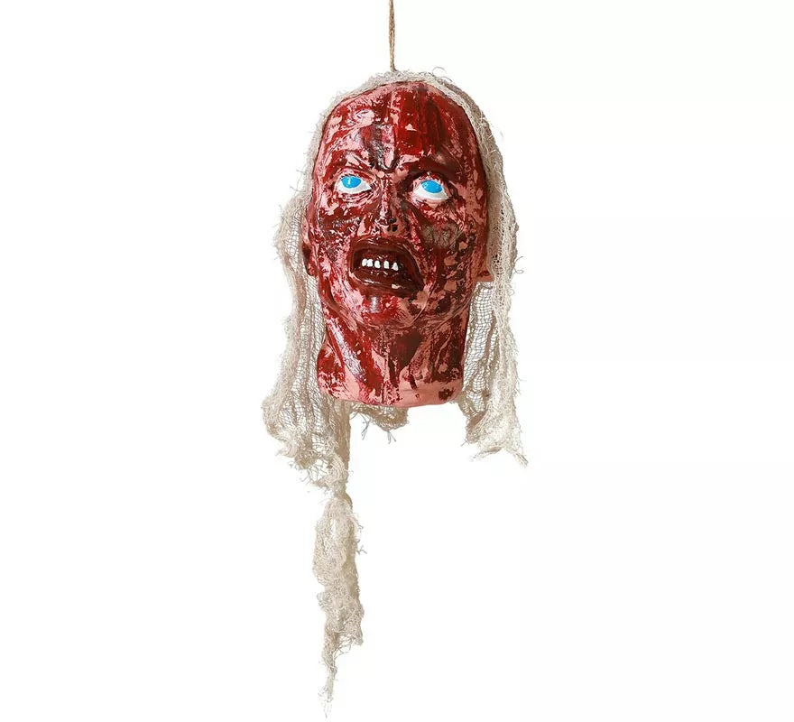 Translation missing: pt-PT.Colgante de Cabeza Zombie de 25x17 cm
